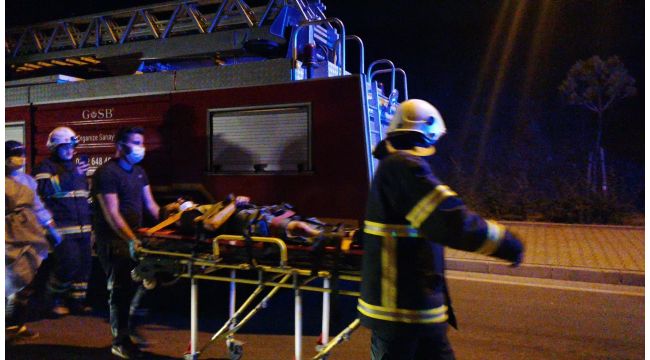 Gebze'de motosikletten düşen 1 kişi öldü, 1 kişi yaralandı