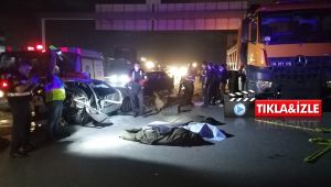 Gebze TEM Otoyolu kan gölüne döndü: 3 ölü 4 yaralı