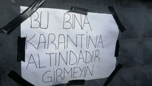 Kocaeli'de bir bina karantinaya alındı!