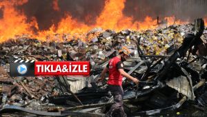 Komşuda büyük yangın