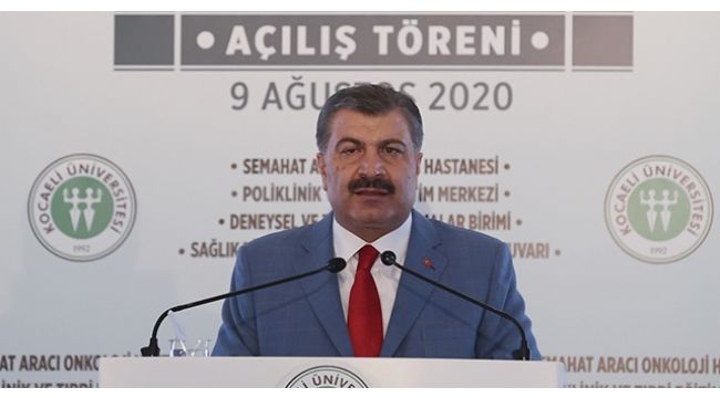 Bakan Koca Kocaeli'de çok kritik korona uyarısı yaptı