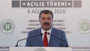 Bakan Koca Kocaeli'de çok kritik korona uyarısı yaptı