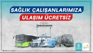 Sağlık çalışanları için yılsonuna kadar ücretsiz