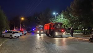 Sapanca Gölü'nde tekne yangını