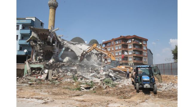 Sarı Cami meydan düzenleme projesi başladı