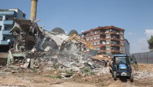 Sarı Cami meydan düzenleme projesi başladı
