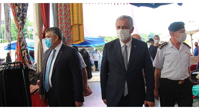 Vali Yavuz’dan korona denetimi