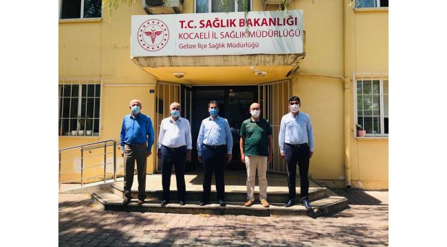 Yaman ve Büyükgöz'den İlçe Sağlık'a ziyaret