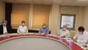 Zinnur Büyükgöz birim müdürlerini topladı