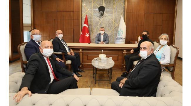 Ahilik Komitesi’nden Başkan Büyükakın’a ziyaret