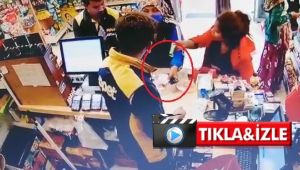 Akaryakıt istasyonunda tırnakçılık anları güvenlik kameralarınca görüntülendi