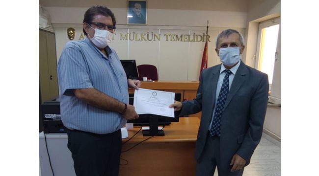 Başaran mazbatasını aldı!