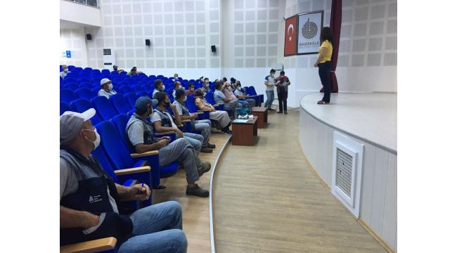 Başiskele Belediyesi'nden temizlik personellerine eğitim