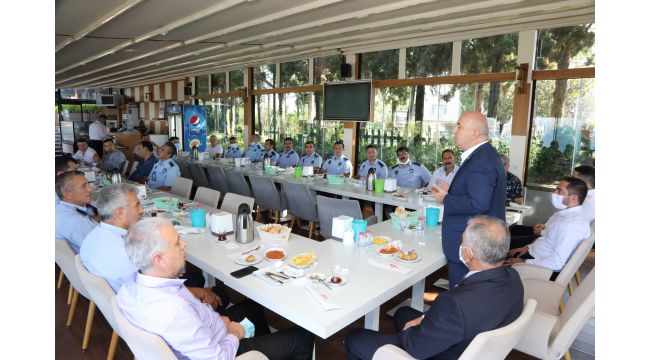 Başkan Bıyık, zabıta ekipleri ile buluştu