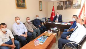 Başkan Büyükgöz’den MHP’ye hayırlı olsun ziyareti
