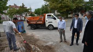 Başkan Özlü’den Sonbahar temizliğine destek