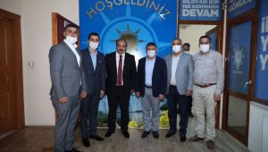 Başkan Şayir'den Yıldırım'a hayırlı olsun ziyareti