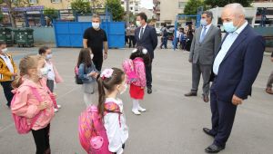 Büyükgöz miniklerin heyecanına ortak oldu