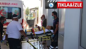 Çam kozalağı toplarken akıma kapılan genç ağır yaralandı