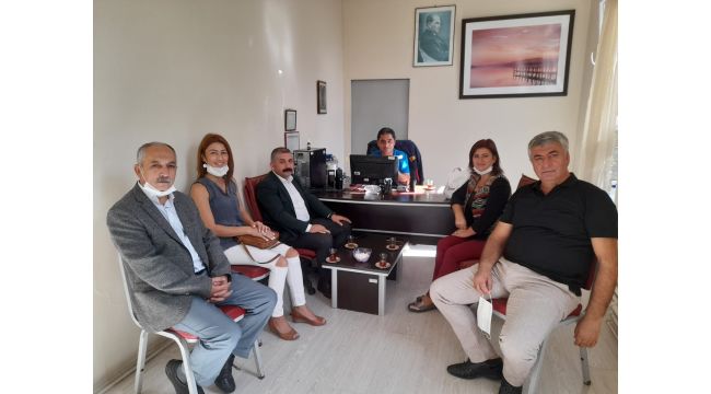 CHP Gebze'den itfaiyecilere ziyaret