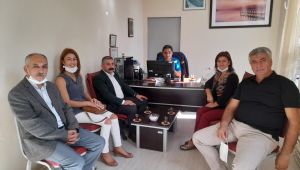 CHP Gebze'den itfaiyecilere ziyaret
