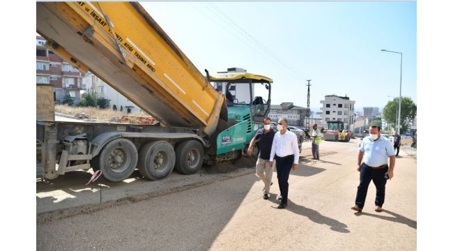 Çiftçi, çalışmaları yerinde inceledi