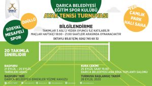 Darıca Belediyesi’nden sosyal mesafeli spor
