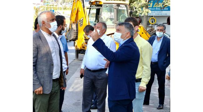 Dilovası caddeleri ışıl ışıl oluyor