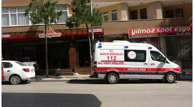 Evinde uyuya kalan kadın ekipleri harekete geçirdi