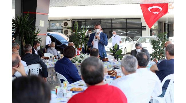 Galericiler’den Başkan Büyükakın’a ruhsat teşekkürü