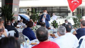 Galericiler’den Başkan Büyükakın’a ruhsat teşekkürü