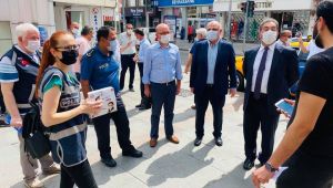 Gebze'de koronavirüs denetimi devam ediyor