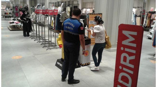 Gebze'de koronavirüse karşı sıkı denetim