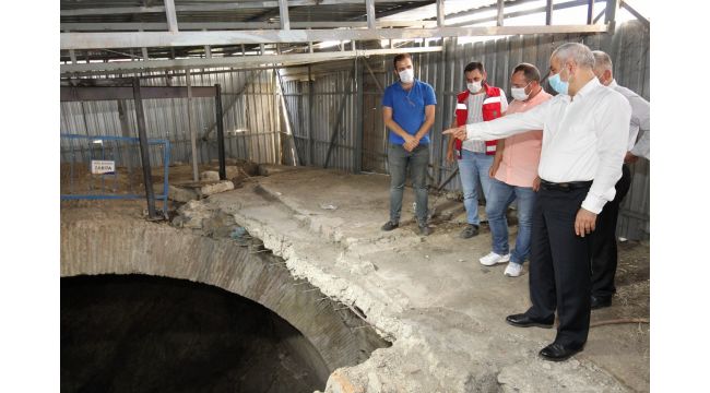 Gebze'de Tarihi Sarnıç restore ediliyor