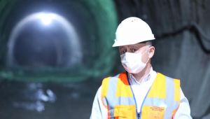 Gebze metro hattında çalışmalar tüm hızıyla sürüyor