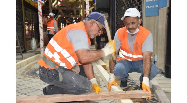 Kapanönü Çarşısı’nda tarihi değişim başladı
