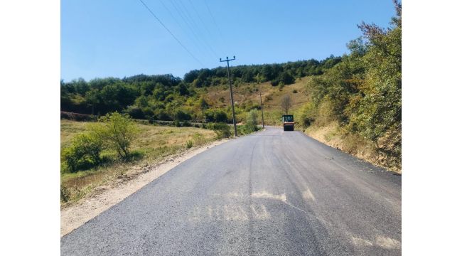 Karamürsel Akpınar Köy yoluna konfor geldi