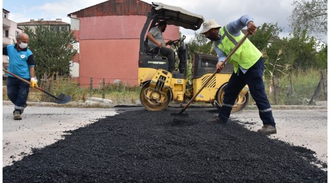 Kartepe'de üst yapı çalışmaları aralıksız sürüyor var