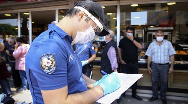 Kocaeli'de 51 şahıs korona denetimlerine takıldı