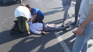 Halk otobüsünün çarptığı şahıs hayatını kaybetti