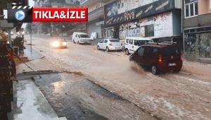 Dilovası'nda caddeler böyle dereye döndü