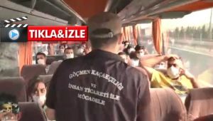 Gebze'de 14 düzensiz göçmen yakalandı: 2 gözaltı