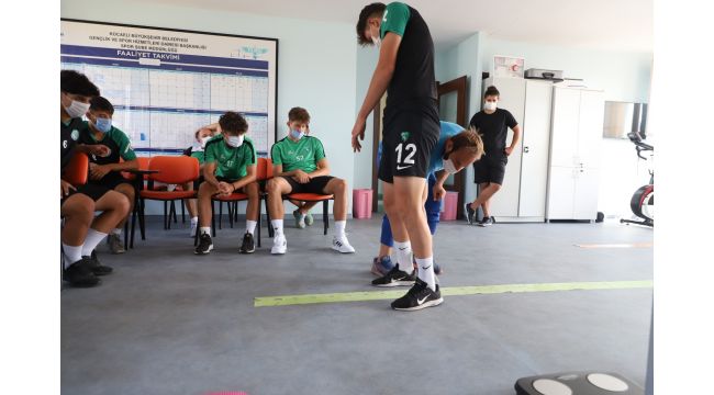 Kocaelispor U19 performans ölçümleri SPORTAM’da