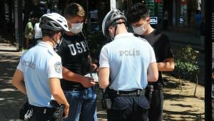 Kurallara uymayan 119 kişiye ceza kesildi