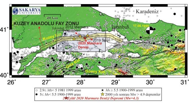 Marmara Denizi’ndeki deprem Silivri depreminin artçısı olabilir