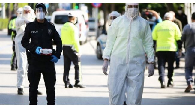 Maske takmayan 97 kişiye ceza!