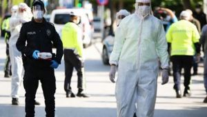 Maske takmayan 97 kişiye ceza!