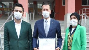 Merdan, mazbatasını aldı