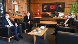 Milletvekili Şeker’den Oral’a ziyaret