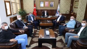Milletvekili Şeker ve Yıldırım’dan Başkan Şayir’e ziyaret